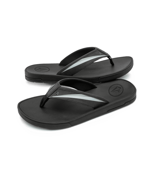 VOLCOM Jack Robinson Sandals Black Men's Sandals Volcom 