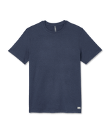 VUORI Ponto Performance T-Shirt Azure Heather Men's Short Sleeve T-Shirts Vuori 