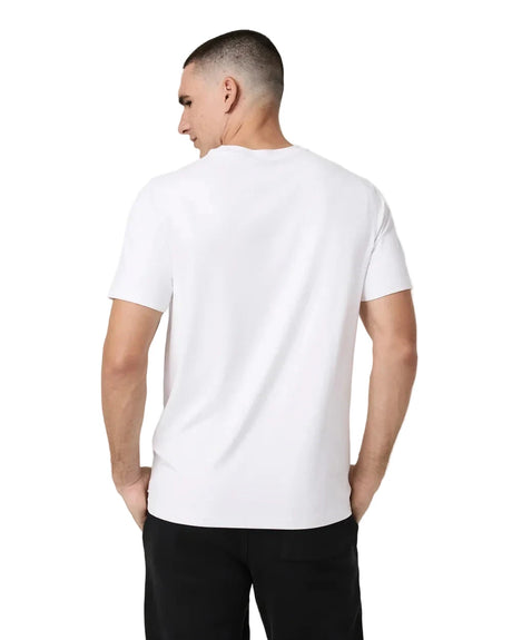 VUORI Ponto Performance T-Shirt White Men's Short Sleeve T-Shirts Vuori 