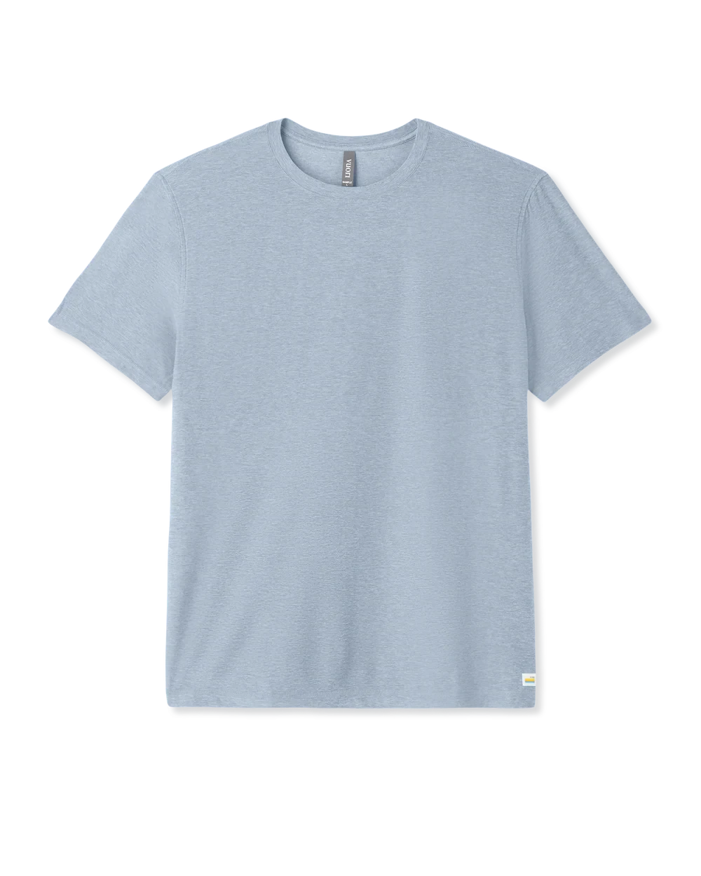 VUORI Strato Tech T-Shirt Blue Dusk Heather Men's Short Sleeve T-Shirts Vuori 