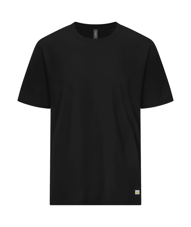 VUORI Strato Tech T-Shirt Black Men's Short Sleeve T-Shirts Vuori 