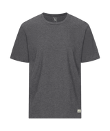 VUORI Strato Tech T-Shirt Charcoal Heather Men's Short Sleeve T-Shirts Vuori 