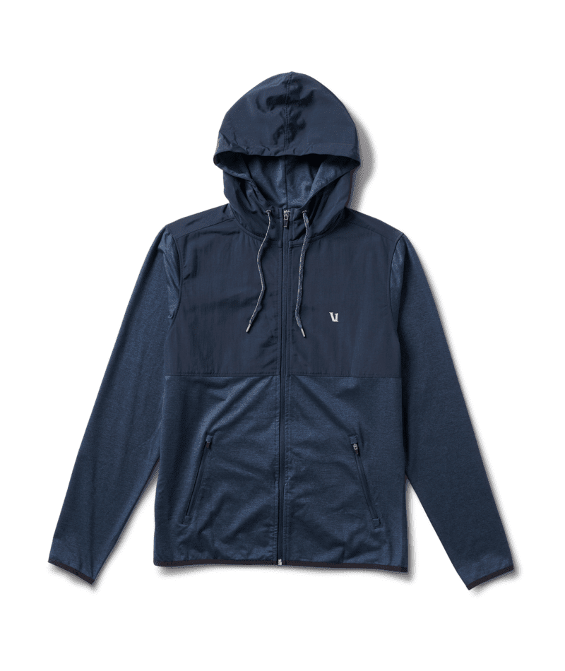 VUORI Sunday Element Jacket Ink Heather Men's Street Jackets Vuori 
