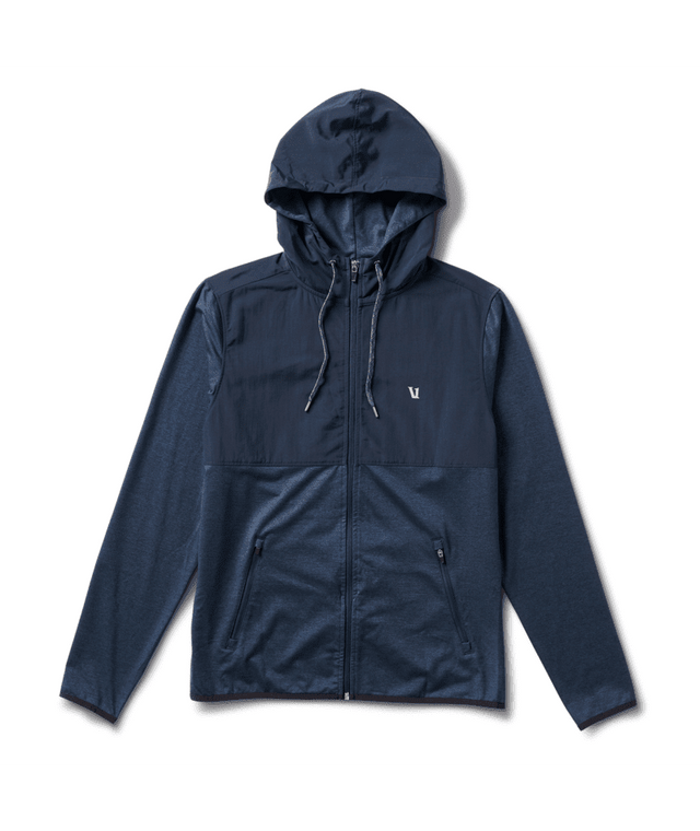 VUORI Sunday Element Jacket Ink Heather Men's Street Jackets Vuori 