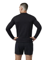 VUORI Ponto Performance Crew Black Heather Men's Crewnecks Vuori 