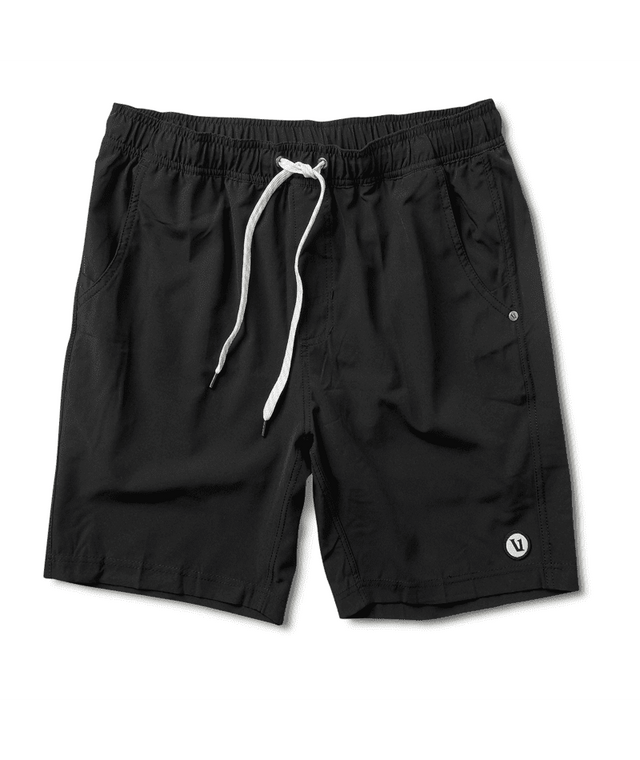 VUORI Kore Lined 7" Shorts Black Men's Walkshorts Vuori 