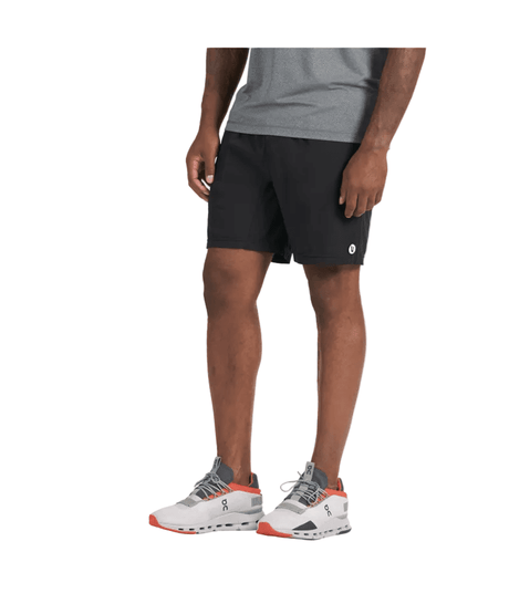 VUORI Kore Lined 7" Shorts Black Men's Walkshorts Vuori 