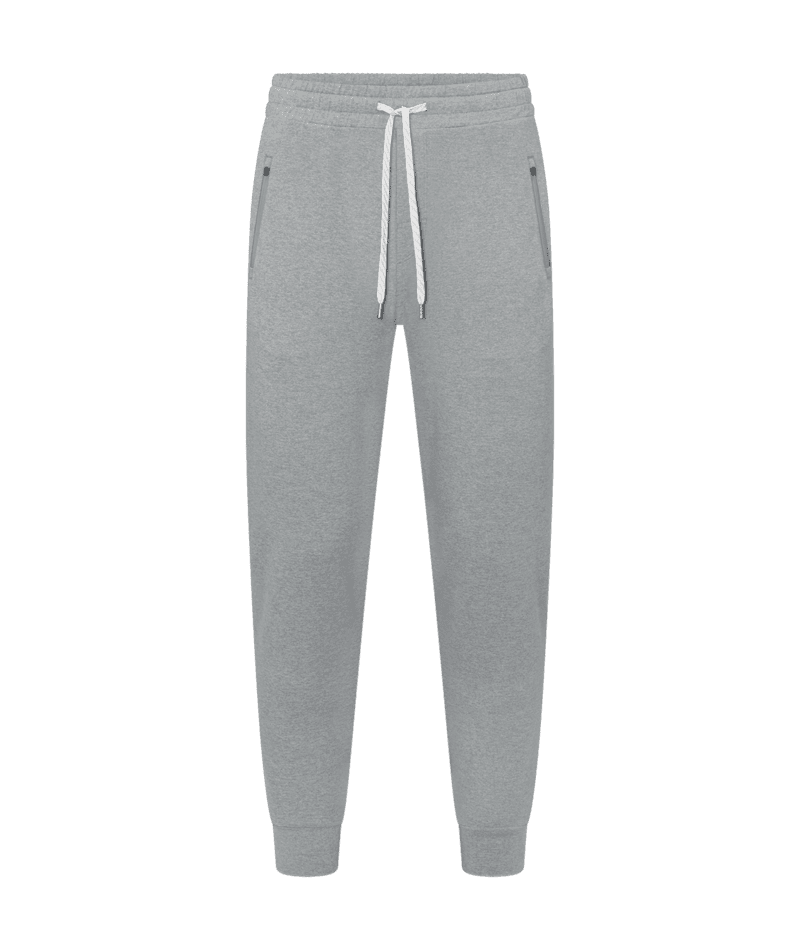 VUORI Ponto Performance Joggers Grey Heather Men's Joggers Vuori 