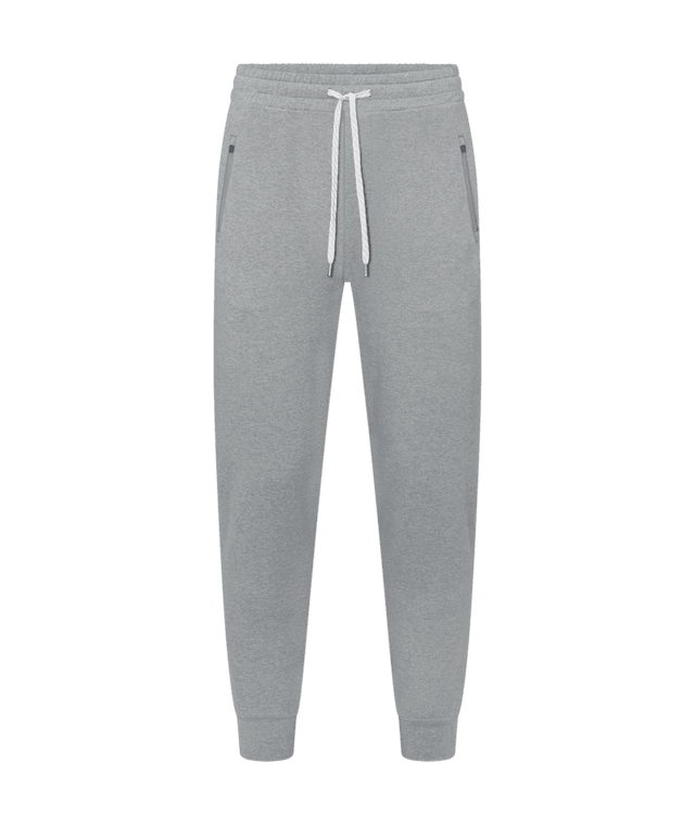 VUORI Ponto Performance Joggers Grey Heather Men's Joggers Vuori 