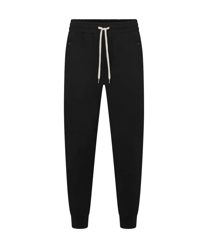 VUORI Ponto Performance Joggers Black Heather Men's Joggers Vuori 