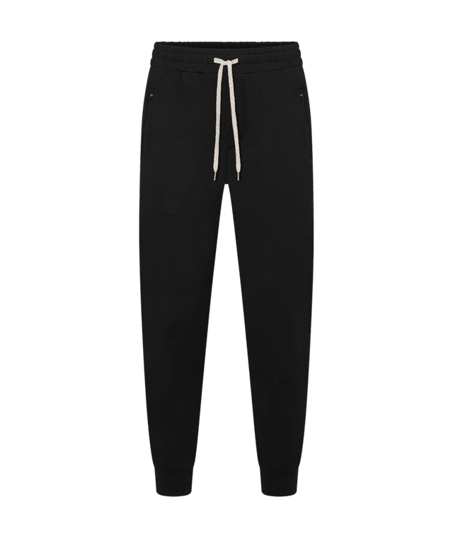 VUORI Ponto Performance Joggers Black Heather Men's Joggers Vuori 