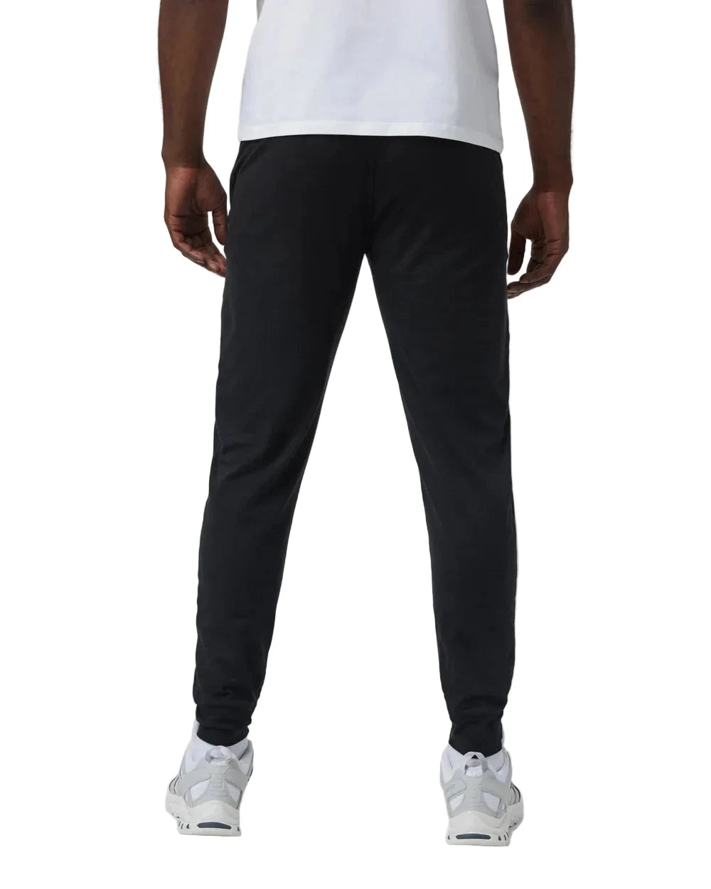 VUORI Ponto Performance Joggers Black Heather Men's Joggers Vuori 