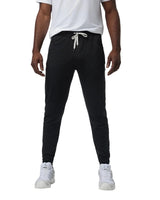VUORI Ponto Performance Joggers Black Heather Men's Joggers Vuori 
