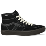 VANS Crockett High Decon Shoes Black/Chocolate Men's Skate Shoes Vans 