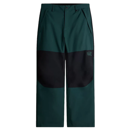 VANS MTE Hellbound Snowboard Pant Black/Green Gables 2025 Men's Snow Pants Vans 