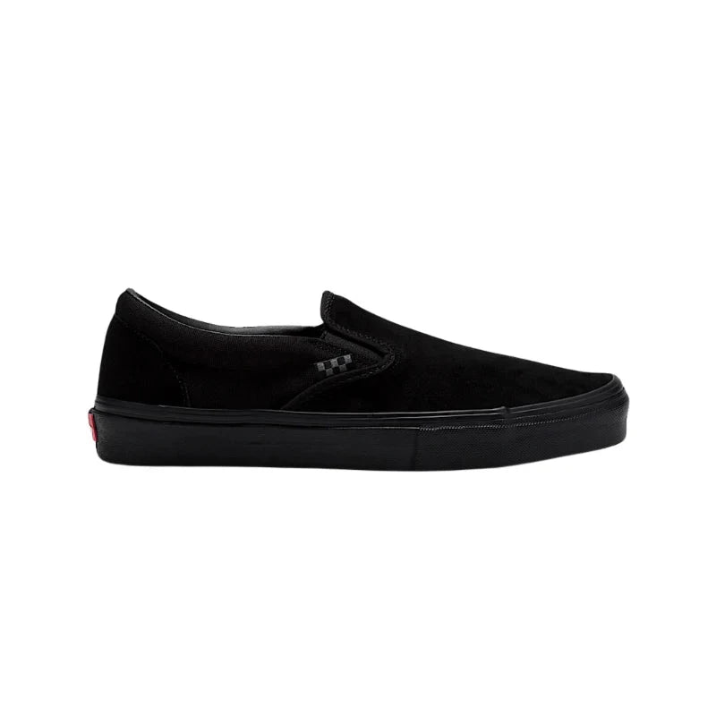 VANS Skate Slip On Shoes Black/Black Men's Skate Shoes Vans 