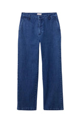 BRIXTON Women's Victory Pant Pinstripe Denim Women's Pants Brixton 