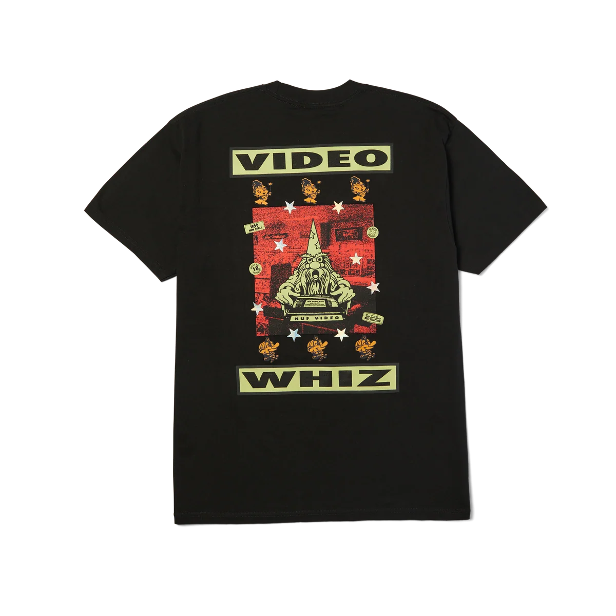 HUF Video Genie T-Shirt Black
