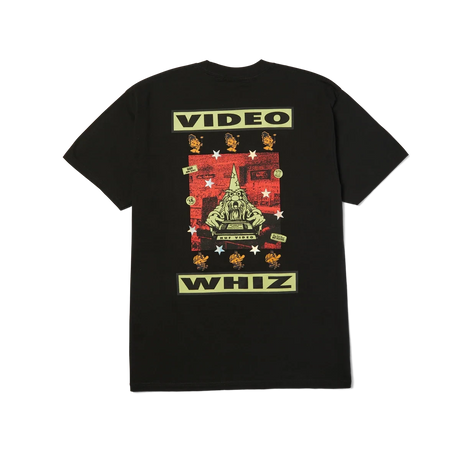 HUF Video Genie T-Shirt Black Men's Short Sleeve T-Shirts Huf 