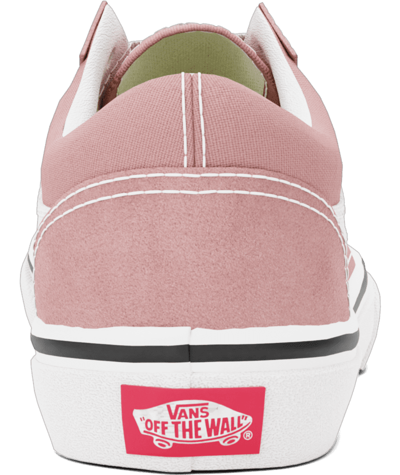 Rose pink vans old skool sales