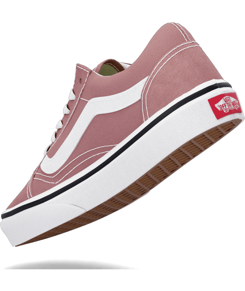 VANS Youth Old Skool Shoes Colour Theory Withered Rose Youth and Toddler Skate Shoes Vans 
