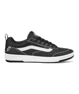 VANS Zahba Leather Shoe Black/White Men's Skate Shoes Vans 