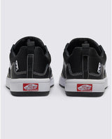 VANS Zahba Leather Shoe Black/White Men's Skate Shoes Vans 