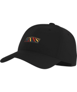 VANS Dusker Curved Bill Jockey Strapback Hat Black Men's Hats Vans 