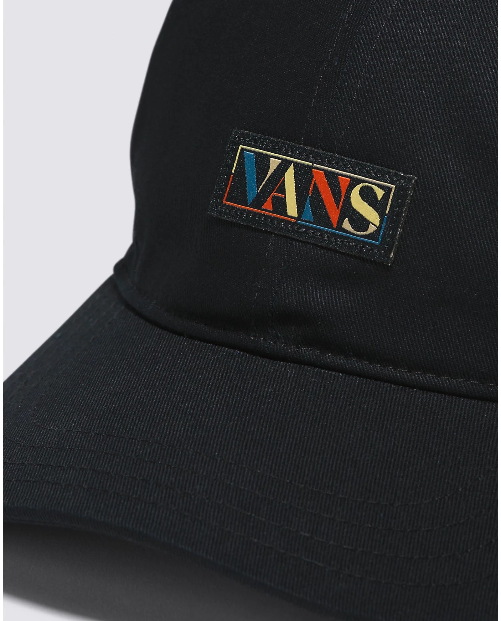 VANS Dusker Curved Bill Jockey Strapback Hat Black Freeride Boardshop