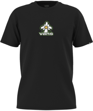 VANS Mushbloom T-Shirt Black Men's Short Sleeve T-Shirts Vans 