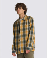 VANS Pemberton Long Sleeve Shacket Deep Forest/Wood Thrush Men's Street Jackets Vans 