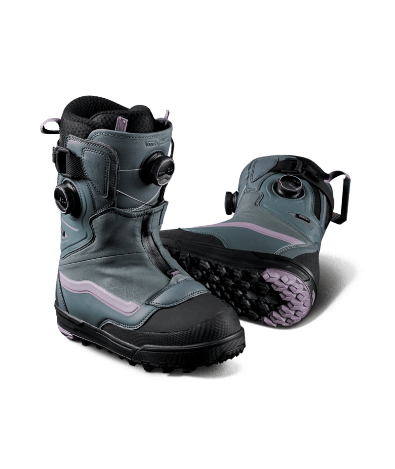VANS Women's Viaje Range Edition Snowboard Boot Grey/Black 2024 Women's Snowboard Boots Vans 
