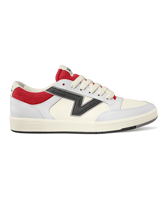 VANS Women's Lowland ComfyCush Leather Shoes Mixed Pop Marshmallow/Multi Women's Skate Shoes Vans 