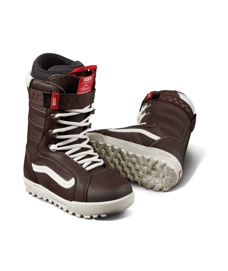 VANS Women's Hi-Standard Pro X Jill Perkins Snowboard Boots Demitasse Brown 2025 Women's Snowboard Boots Vans 