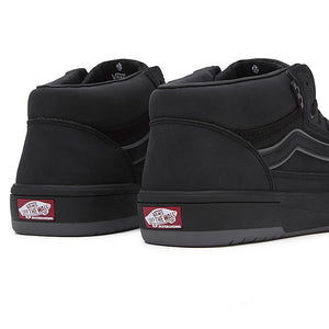 VANS Skate Zahba Mid Shoes Black/Pewter Men's Skate Shoes Vans 