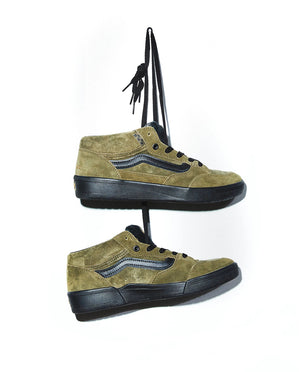 VANS Zahba Mid Beatrice Domond Shoe Dark Olive Men's Skate Shoes Vans 