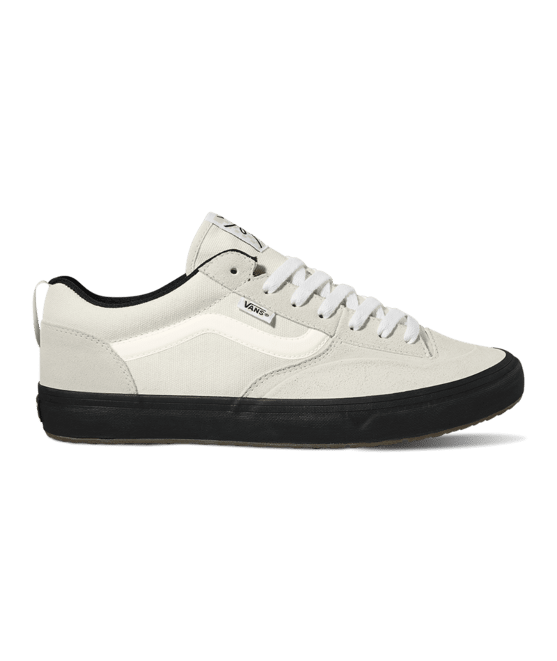 VANS Women's Skate Lizzie Low Shoes Vintage White / Black Women's Skate Shoes Vans 