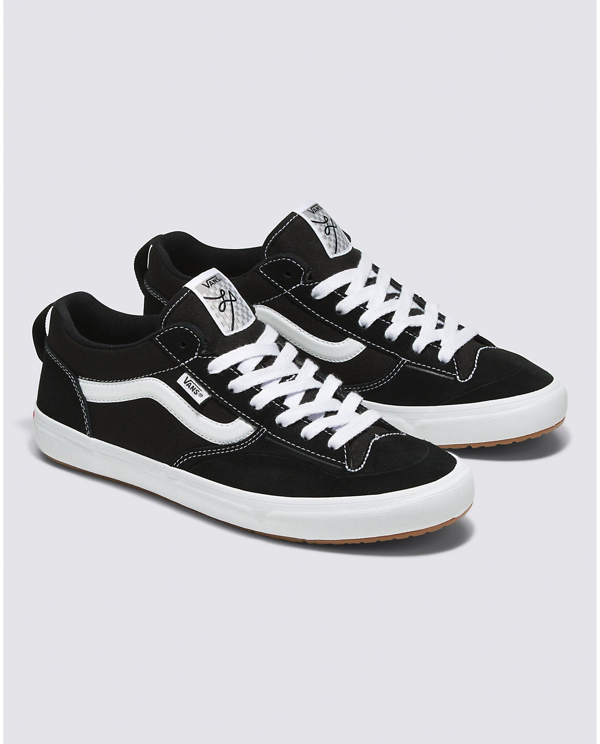 VANS Women's The Lizzie Low Shoes Black/White Women's Skate Shoes Vans 