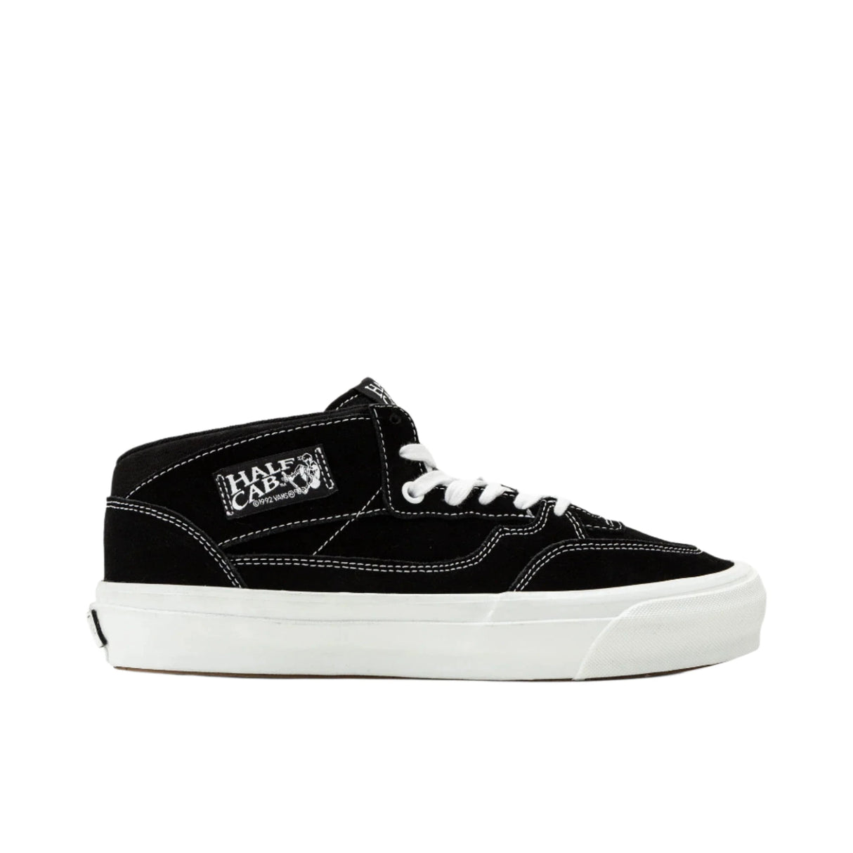 VANS Skate Half Cab Shoe Black/White Vans 