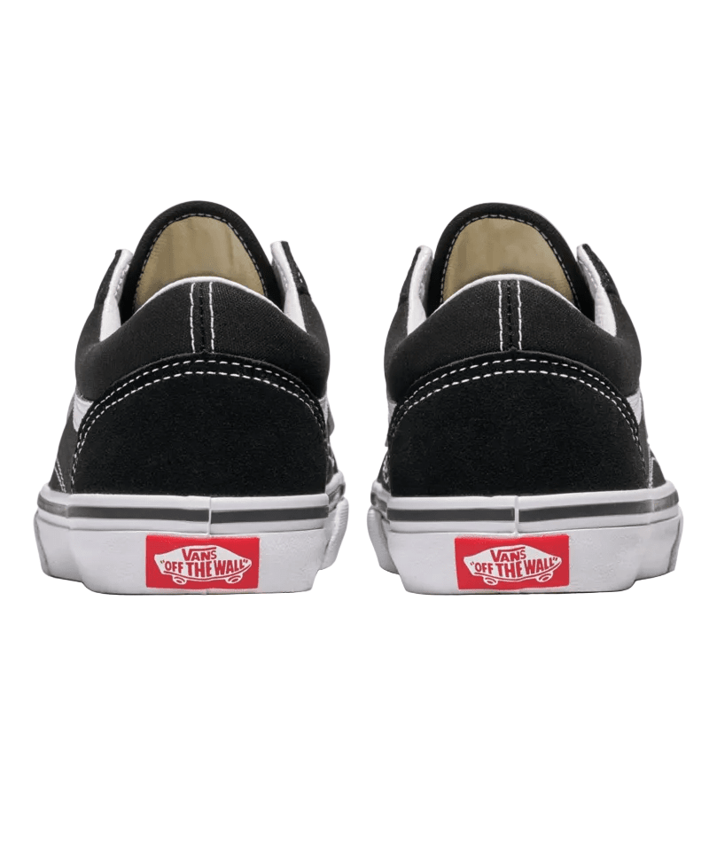 VANS Big Kids Old Skool Shoes Black/White Youth and Toddler Skate Shoes Vans 