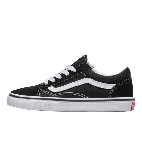 VANS Big Kids Old Skool Shoes Black/White Youth and Toddler Skate Shoes Vans 