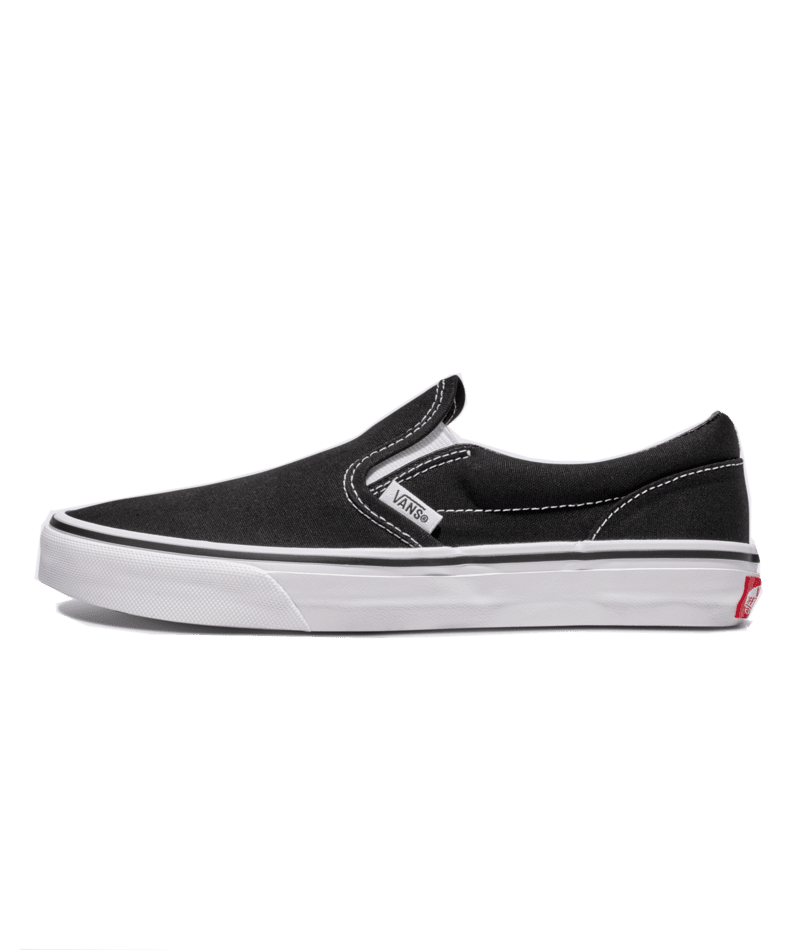 VANS Kids Classic Slip-On Shoes Black Youth and Toddler Skate Shoes Vans 