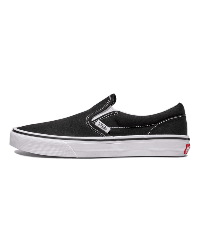 VANS Kids Classic Slip-On Shoes Black Youth and Toddler Skate Shoes Vans 
