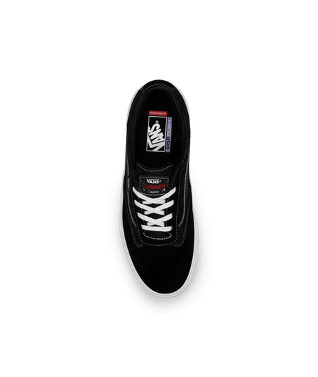 VANS Skate Curren Caples Shoes Gum Black/White Men's Skate Shoes Vans 