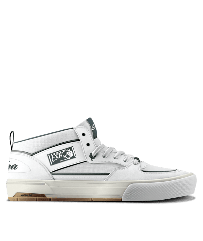 VANS Skate Half Cab Wafflecup Shoes Una Ferrar Utility Block Blanc De Blanc Men's Skate Shoes Vans 