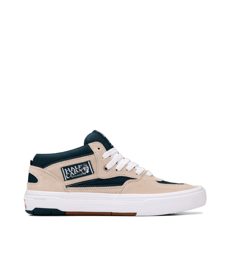 VANS Skate Half Cab Wafflecup Shoes Oatmeal/Deep Teal Men's Skate Shoes Vans 