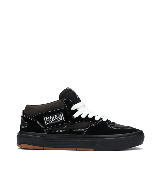 VANS Skate Half Cab Wafflecup Shoe Black/Asphalt Men's Skate Shoes Vans 