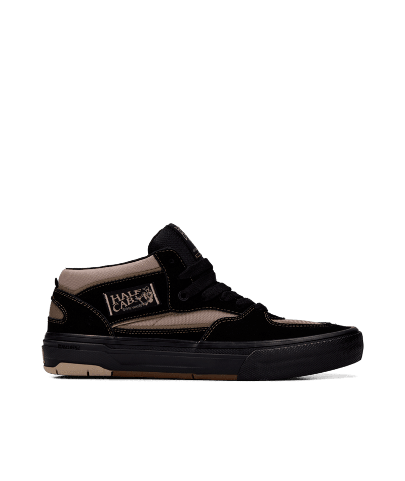 VANS Skate Half Cab Waffle Cup Shoes Black/Peyote Men's Skate Shoes Vans 