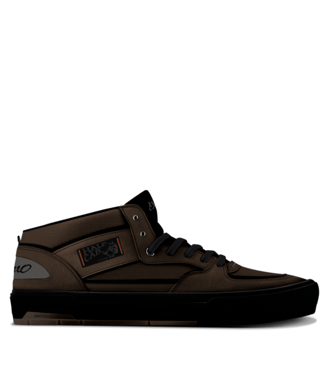 VANS Skate Half Cab Wafflecup Shoes Dick Rizzo Translucent Sidewall Black/Blue Men's Skate Shoes Vans 