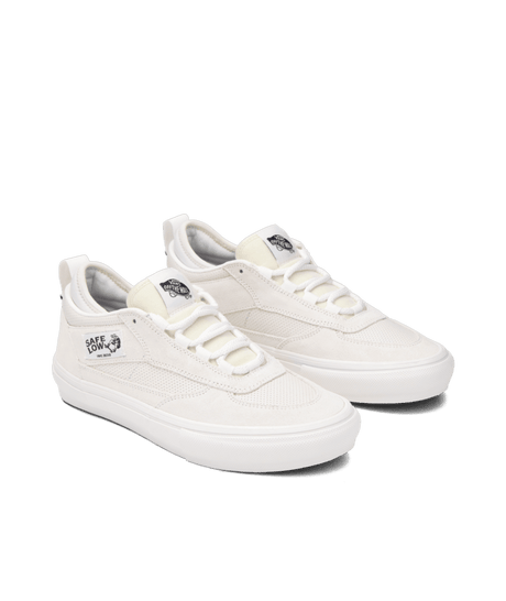 VANS Skate Safe Low Shoes Blanc De Blanc Men's Skate Shoes Vans 